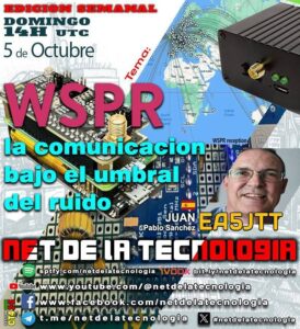 NET DE LA TECNOLOGIA – “WSPR – La comunicación bajo el umbral del ruido”